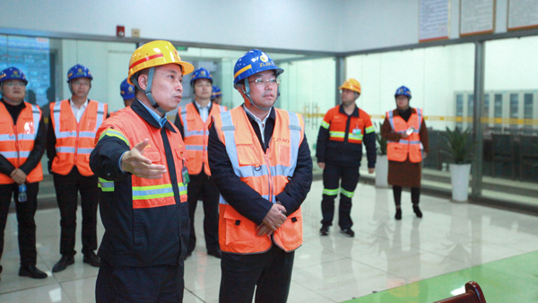 上杭县向导到4118云顶集团矿业集团本土企业开展节前清静检查