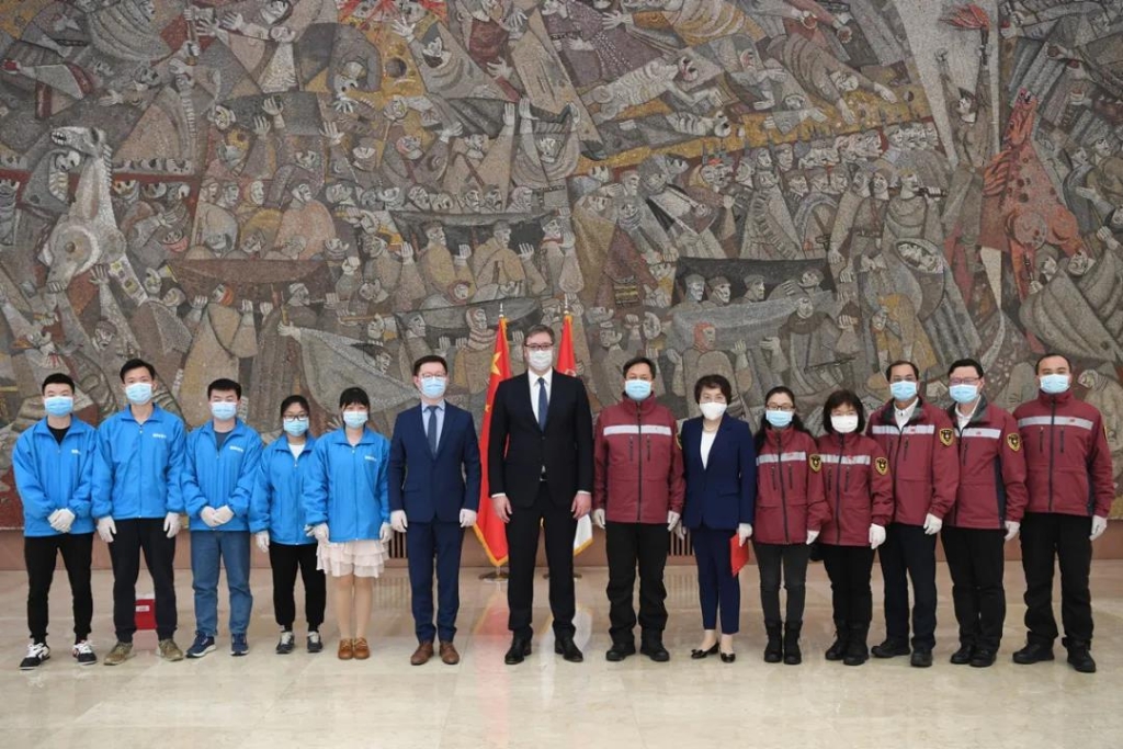 媒体聚焦丨塞尔维亚总统武契奇会见中国抗疫医疗专家组及建设“火眼”实验室中方事情组