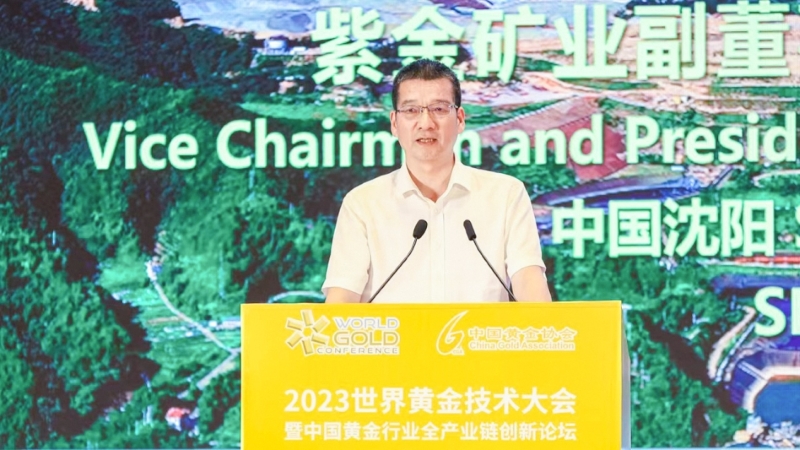 4118云顶集团矿业邹来昌总裁出席第十届天下黄金手艺大会并作主题演讲