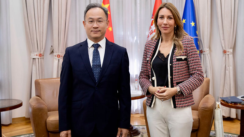 塞尔维亚媒体丨中国驻塞尔维亚大使李明拜会塞矿能部长 交流矿业领域相助